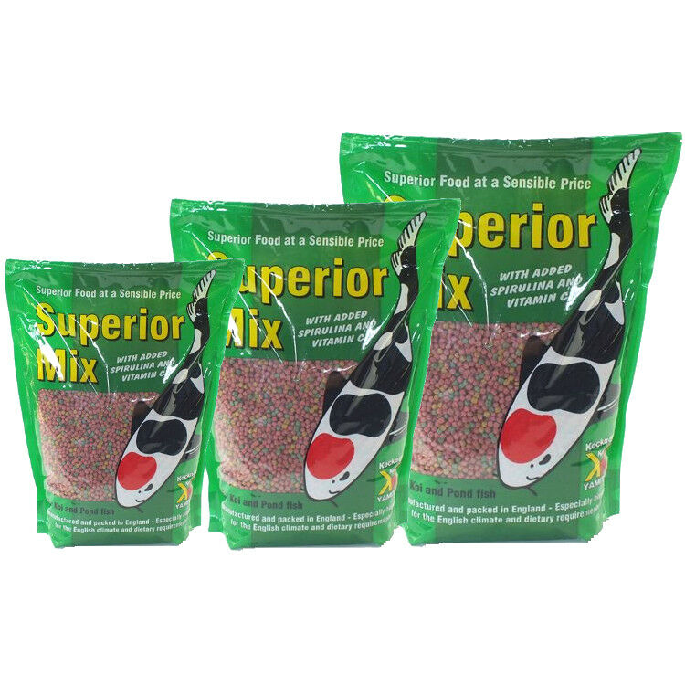 Yamitsu Kockney Koi Superior Mix for Koi and Pond Fish 4mm 500g/1kg/2kg
