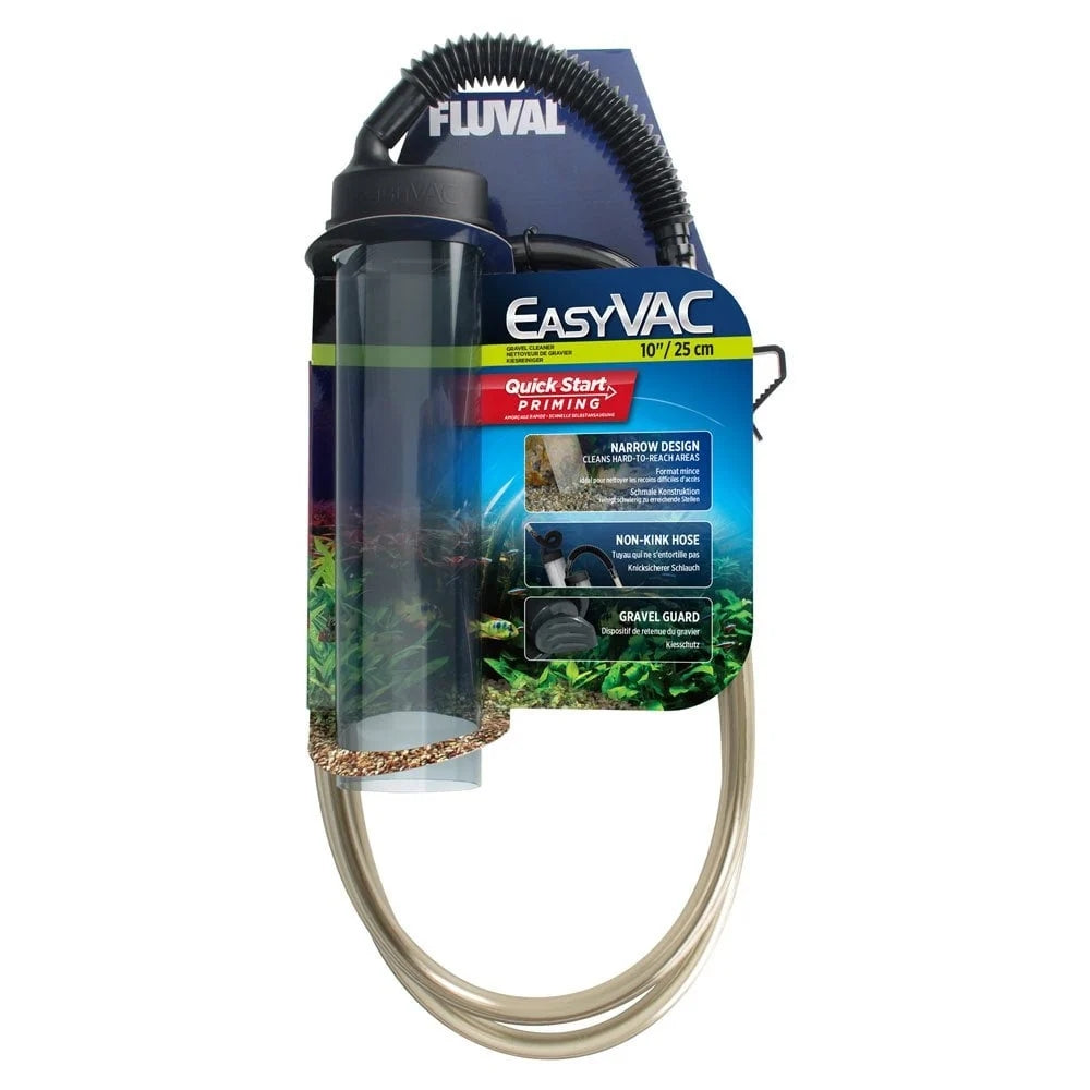Fluval EasyVac Aquarium Gravel Cleaner – Mini, Small, Medium & Large