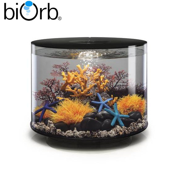 BiOrb Tube 35 Aquarium MCR LED Lighting Black / White