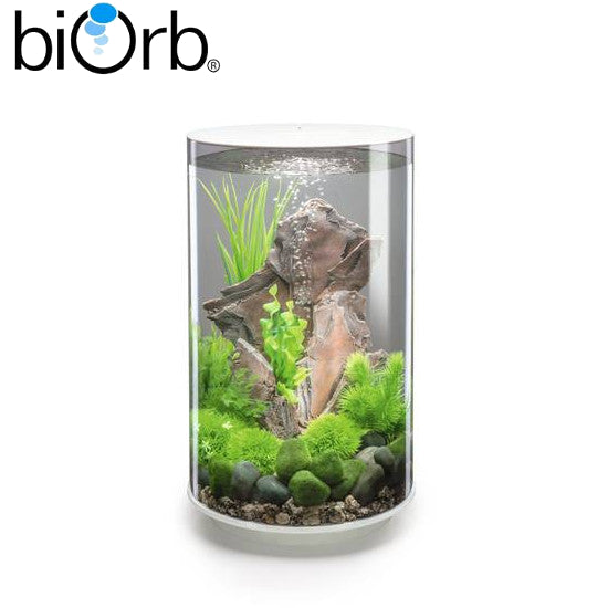 BiOrb Tube 30 Aquarium MCR LED Lighting Black / White