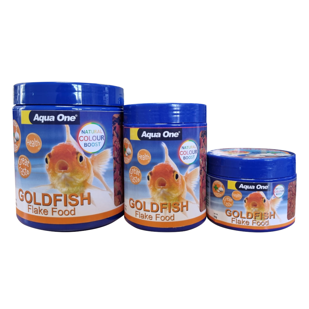 Aqua One Goldfish Flake with Garlic 3 Sizes