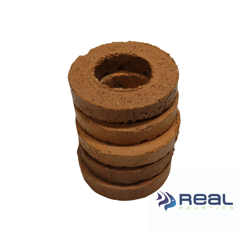 Plant Pot Weights Ceramic Discs Rings 3.5cm (Set of 5)