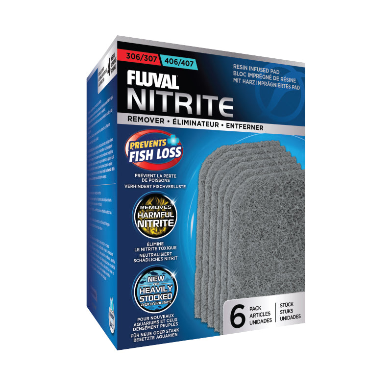 Fluval Resin Infused Filter Media Pads Nitrite Remover