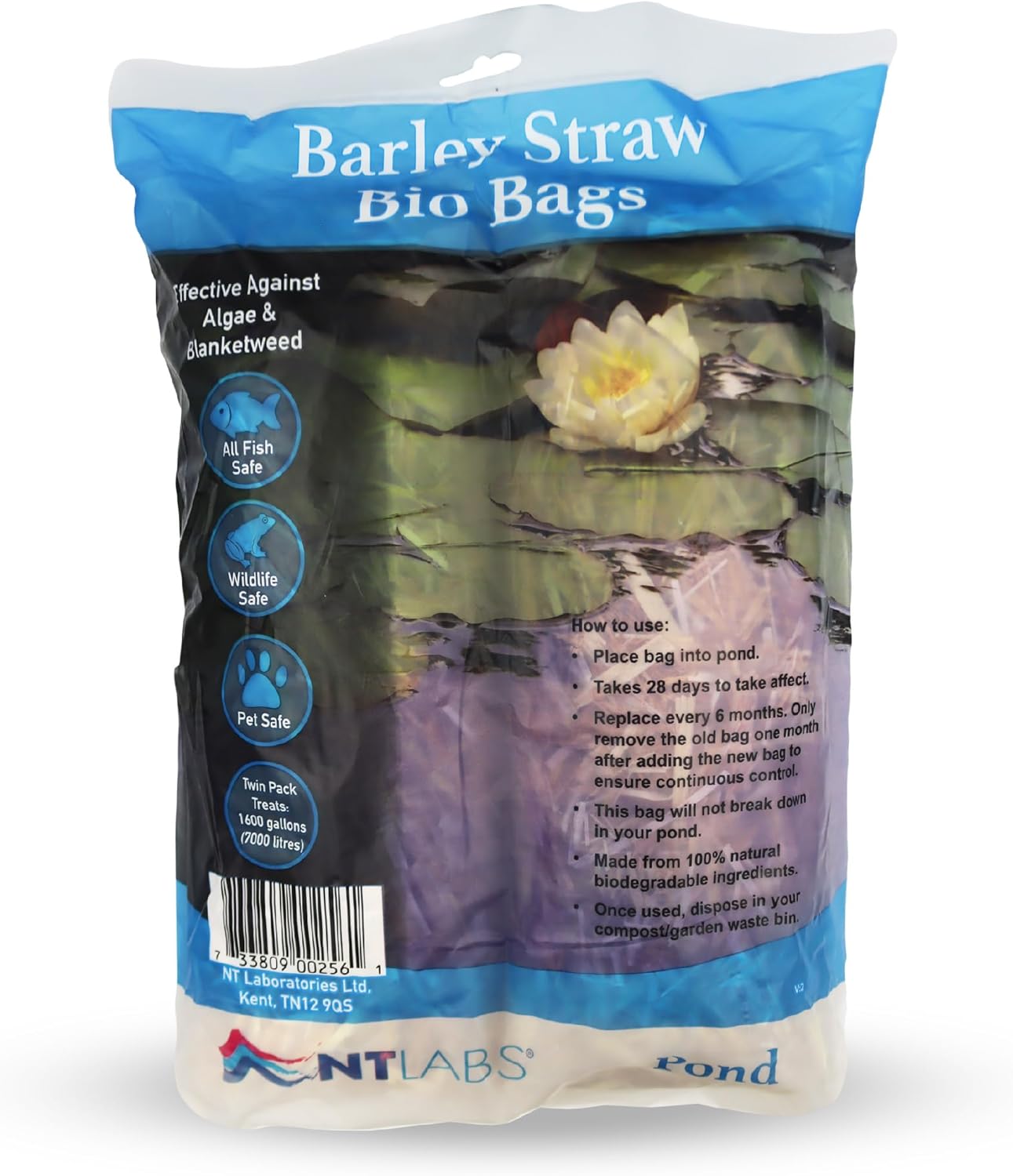 NT Labs Barley Straw Bio Bags