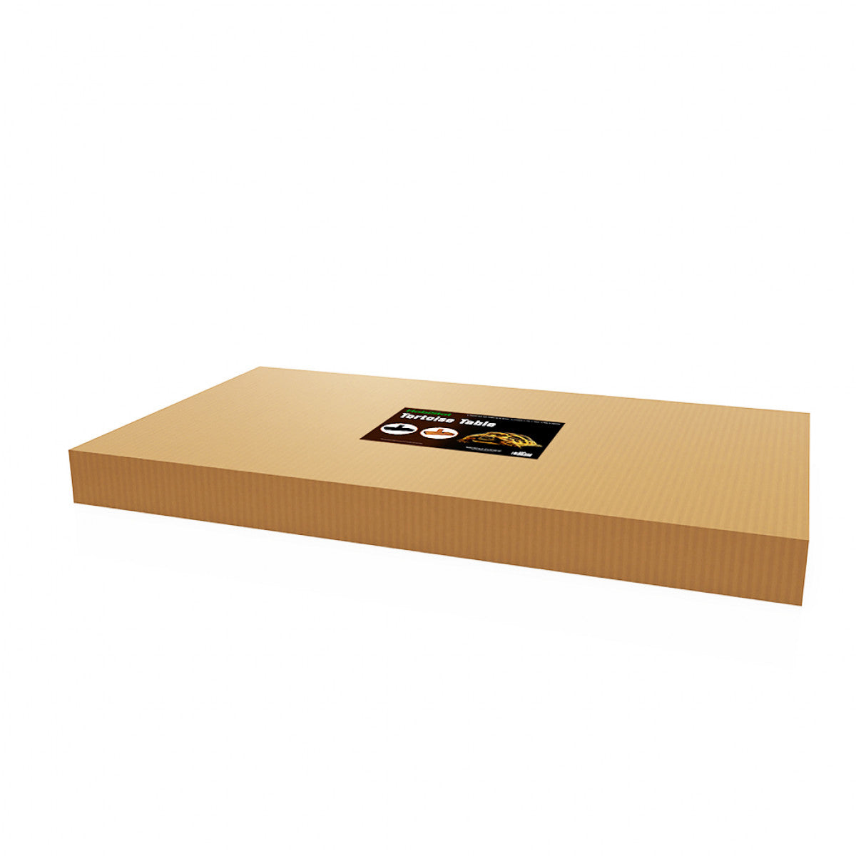 HabiStat Tortoise Table Black 109cm 43"