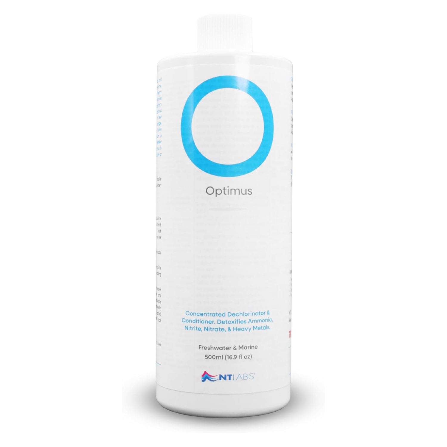 NT Labs Optimus Concentrated Dechlorinator & Conditioner 3 Sizes