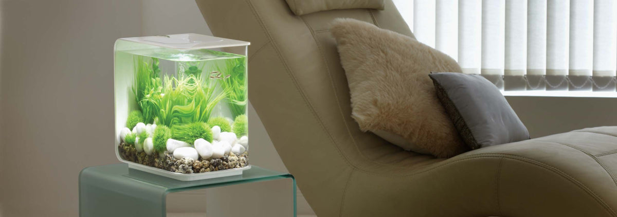 BiOrb Flow 15L Aquarium MCR LED Lighting Black / White