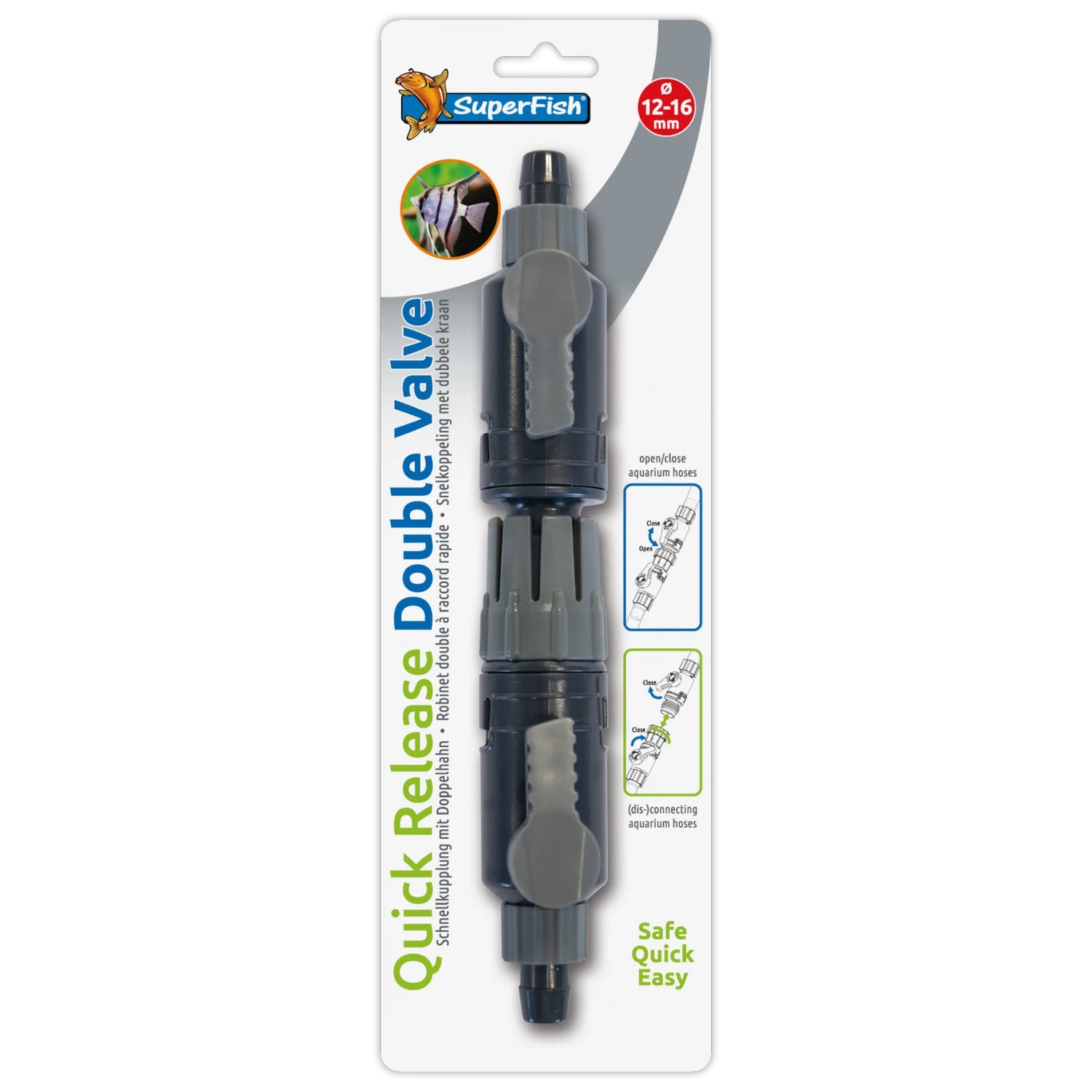 Superfish Quick Release Double Valves
