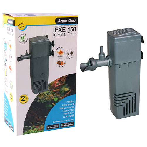 Aqua One Fish Tank Internal Filter IFXE 150 600L/h Aquariums up to 150L