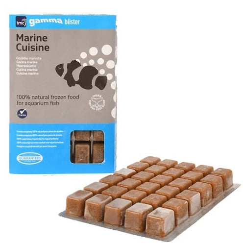 TMC Frozen Fish Food Gamma Blister Marine Cuisine 100g (Case of 10)