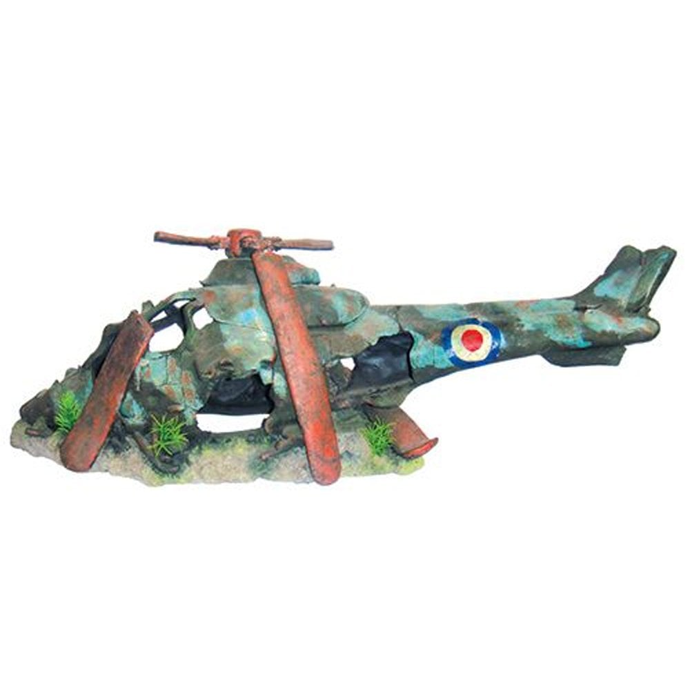 Aqua One Ruined Helicopter