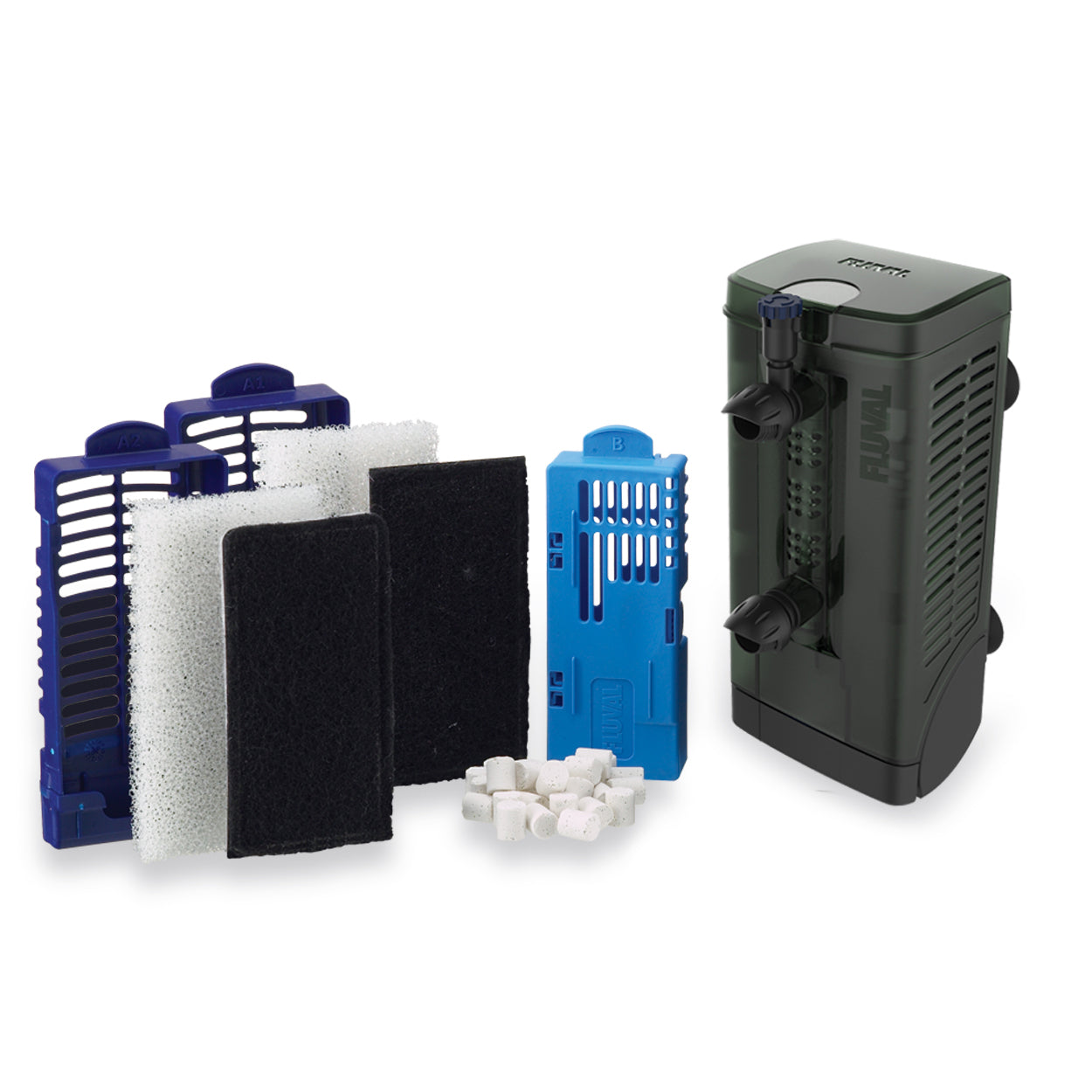 Fluval U2 Aquarium Internal Filter 400L/h for tanks up to 110L