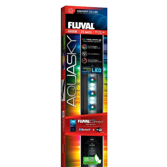 Fluval Aquasky 3.0 LED Aquarium Lighting with WiFi & Bluetooth 7 Sizes
