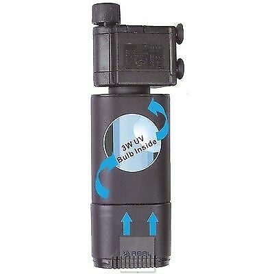 Fish R Fun Internal Aquarium UV Steriliser 3w 200L/h