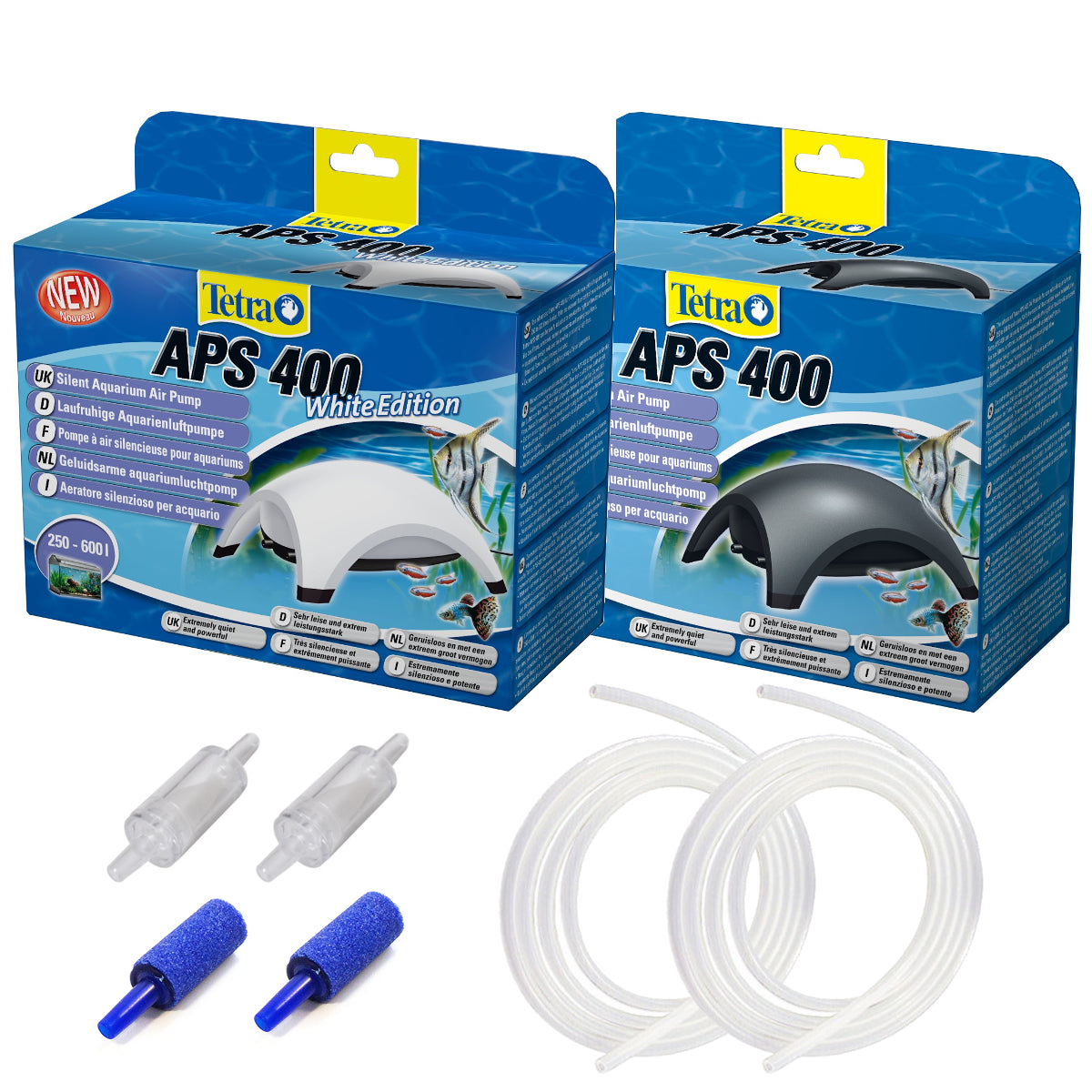 Tetra Aquarium Air Pump APS400 400L/h Tanks <600L
