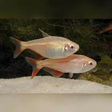 Albino Buenos Aires Hyphessobrycon Anisitsi 2cm - Real Aquatics