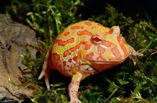 Albino Horned Frog Ceratophrys Cranwelli 4cm - Real Aquatics