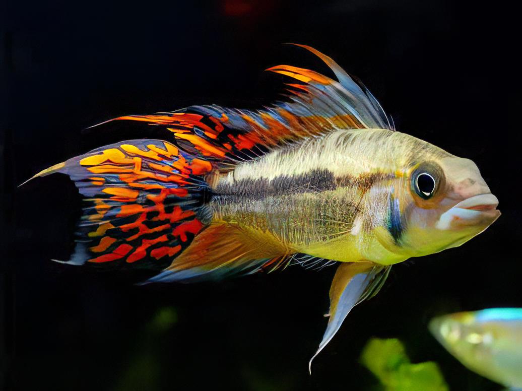 Apistogramma Cacatuoides Double Red 3cm