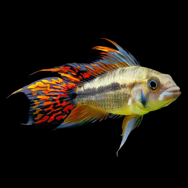 Apistogramma Cacatuoides Double Red 3cm