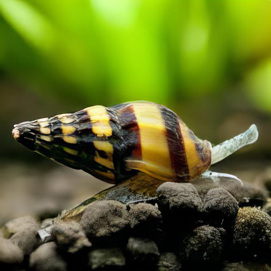 Assassin Bumblebee Snail Anentome Helena 2cm - Real Aquatics