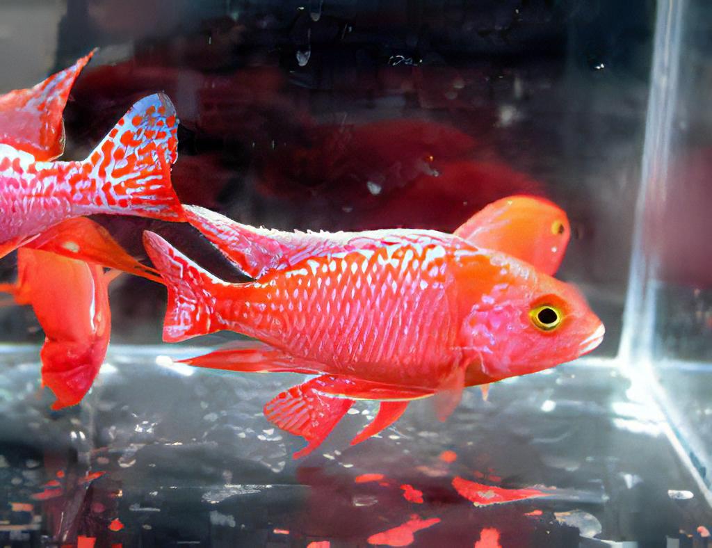 Aulonocara Strawberry Peacock Malawi African Cichlid