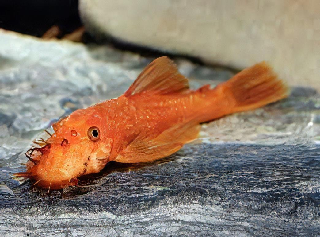 Super Red Bristlenose Pleco Ancistrus - Real Aquatics