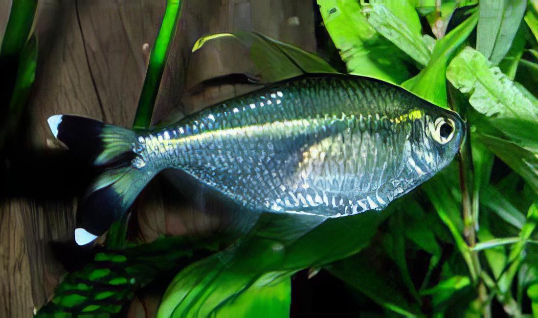 Bandtail Tetra Moenkhausia Dichroura 2cm - Real Aquatics