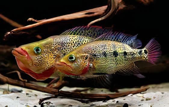 Bay Snook Cichlid Petenia Splendida 5cm - Real Aquatics