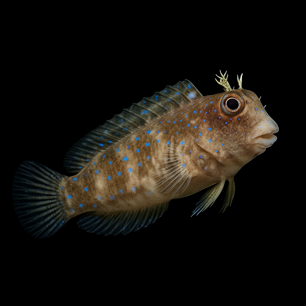 Blue Spot Blennie Salarias Guttatus - Real Aquatics