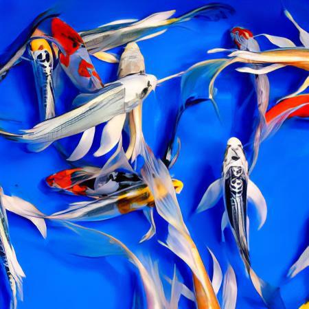 10 x Butterfly Koi Carp Cyprinus Carpio