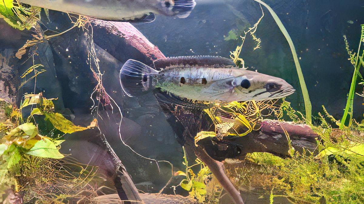 Ocellated Snakehead Channa Pleurophthalma 10cm - Real Aquatics