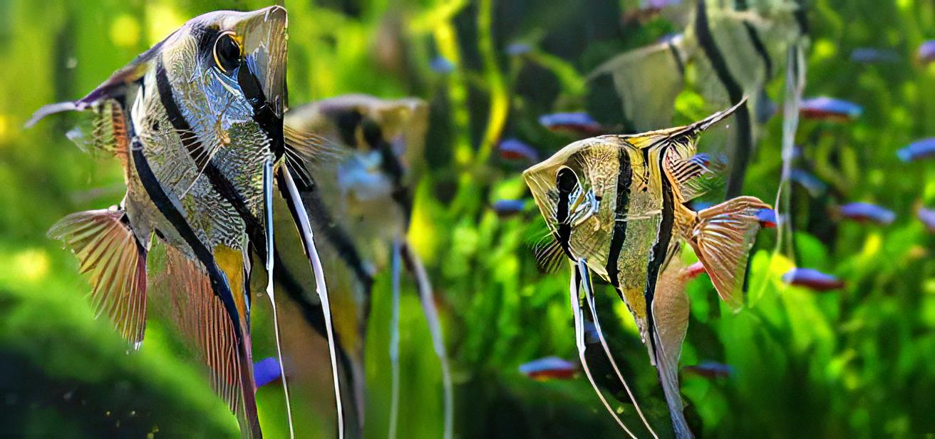 Dantum Angelfish Pterophyllum Scalare 5cm - Real Aquatics