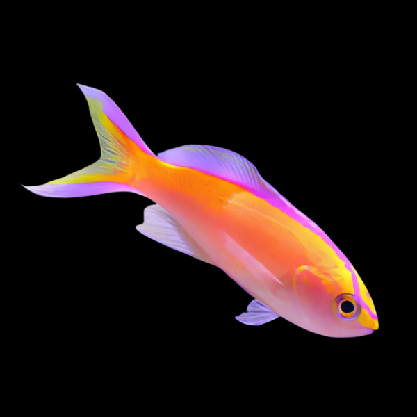 Diamond Anthias Pseudanthias Parvirostris - Real Aquatics