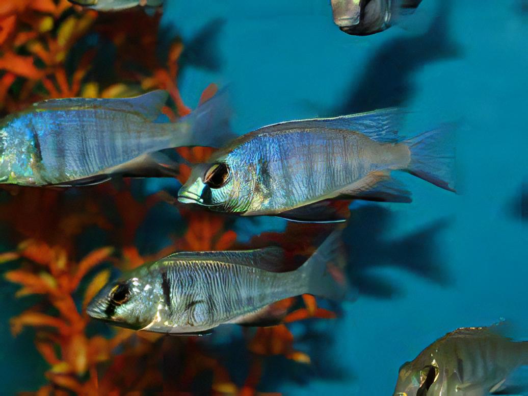 Haplochromis Electra Electric Blue Malawi African Cichlid