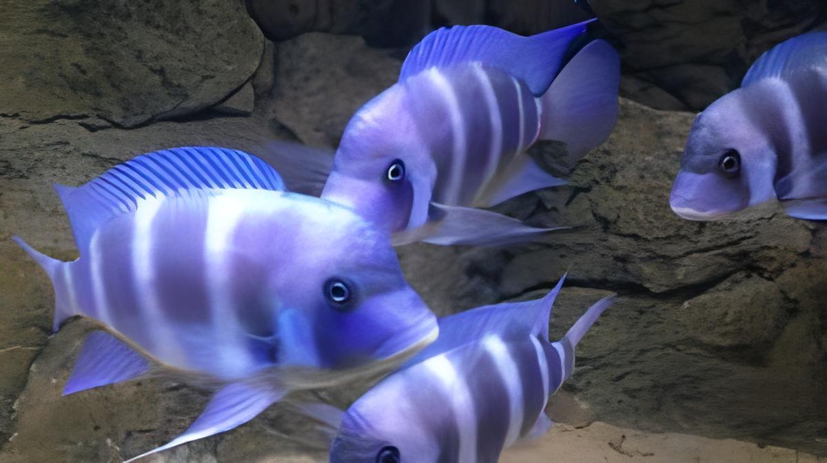 Cyphotilapia Frontosa Blue Kipili 3cm - Real Aquatics