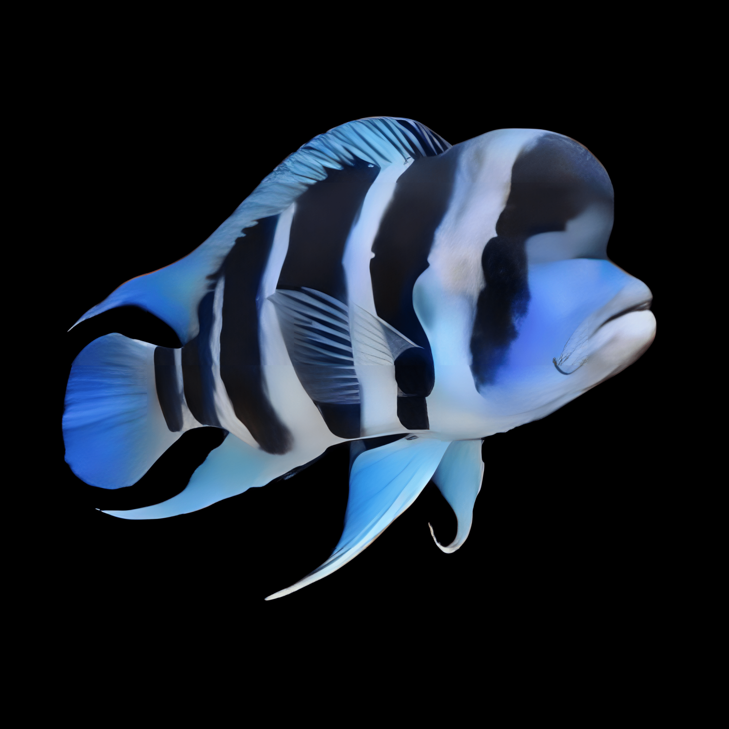 Cyphotilapia Frontosa Mpimbwe 3cm - Real Aquatics