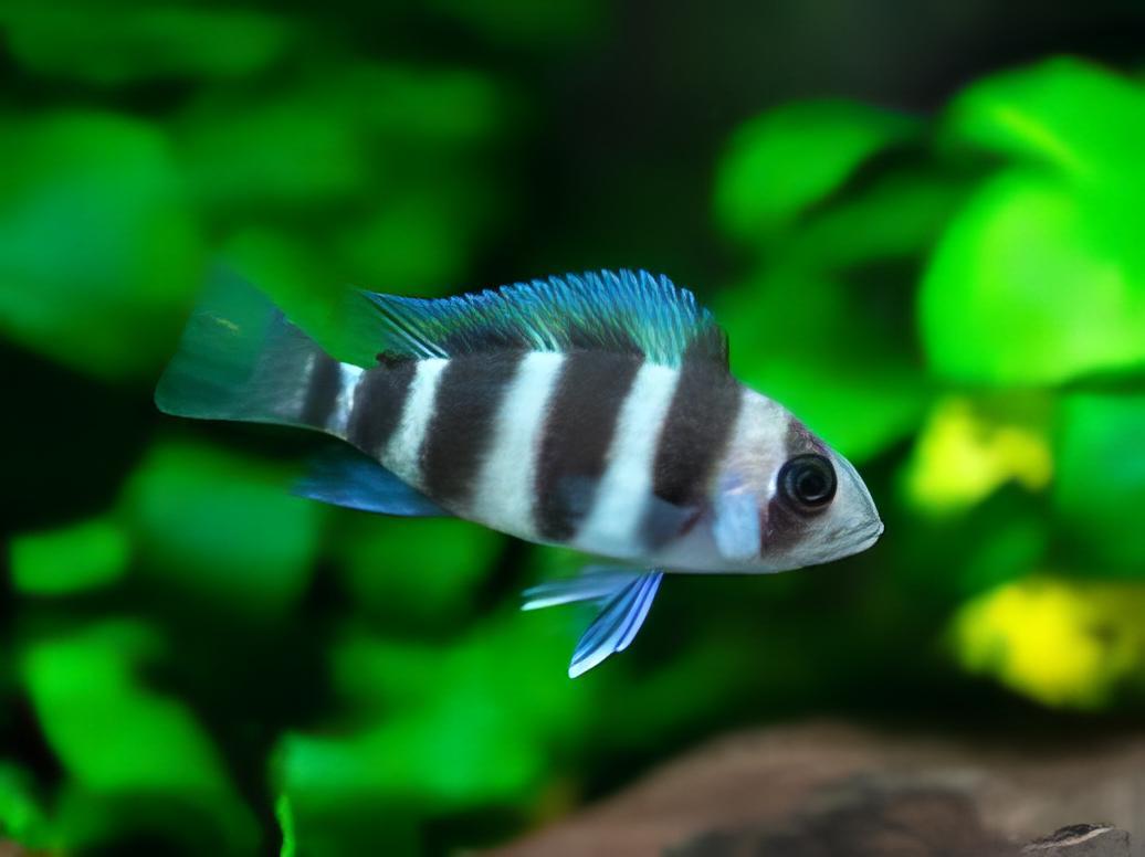 Cyphotilapia Frontosa Tanganyika African Cichlid 4cm - Real Aquatics