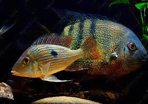Geophagus Gurupi 4cm - Real Aquatics