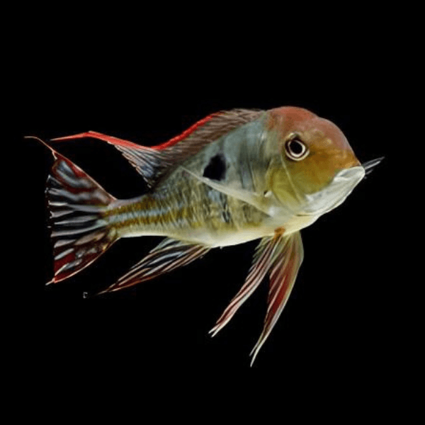 Geophagus Tapajos Hondae Red Head 4cm - Real Aquatics
