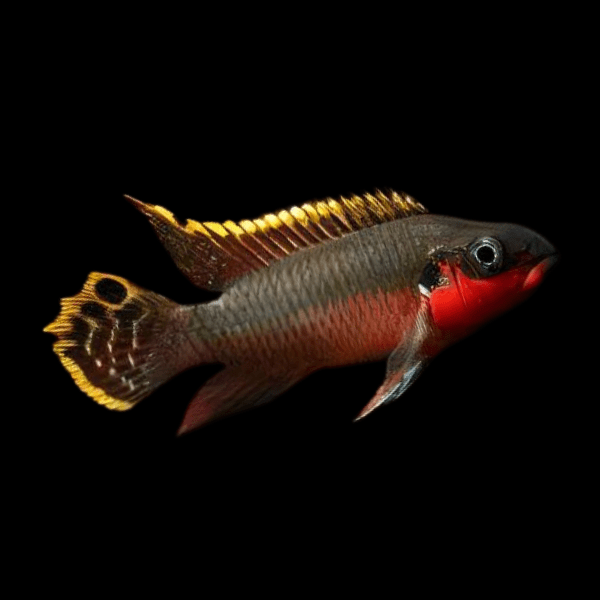 Kribensis Super Red Cichlid Pelvicachromis Pulcher 4cm - Real Aquatics