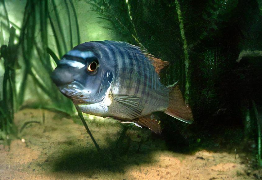 Labidochromis Fuelleborni Blue Malawi African Cichlid Small 2 Inches - Real Aquatics