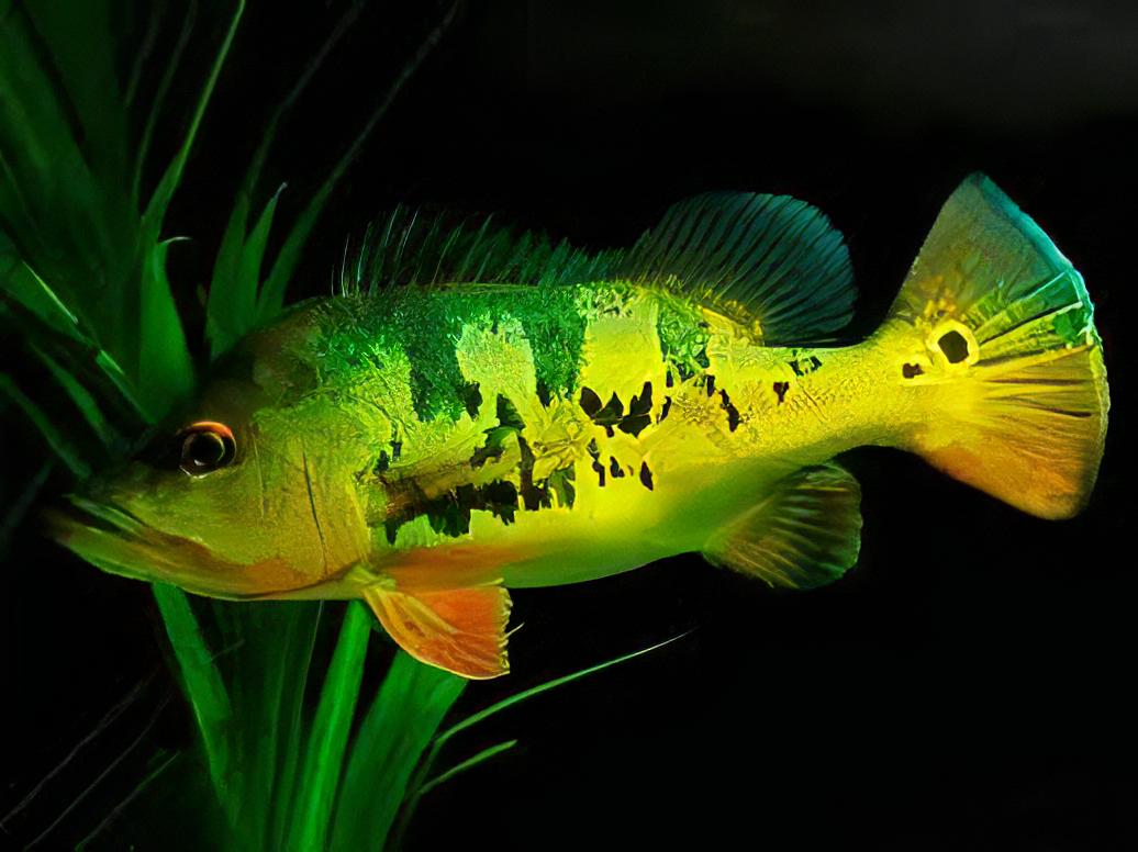 Monoculus Peacock Bass - Real Aquatics