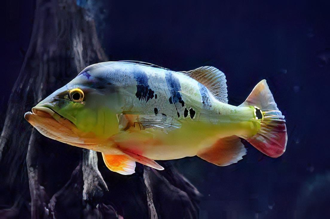 Monoculus Peacock Bass - Real Aquatics