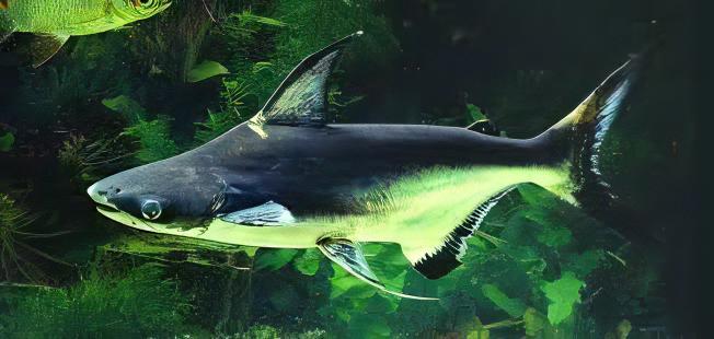 Paroon Shark Hi Fin Pangasius Sanitwongsei 5cm - Real Aquatics