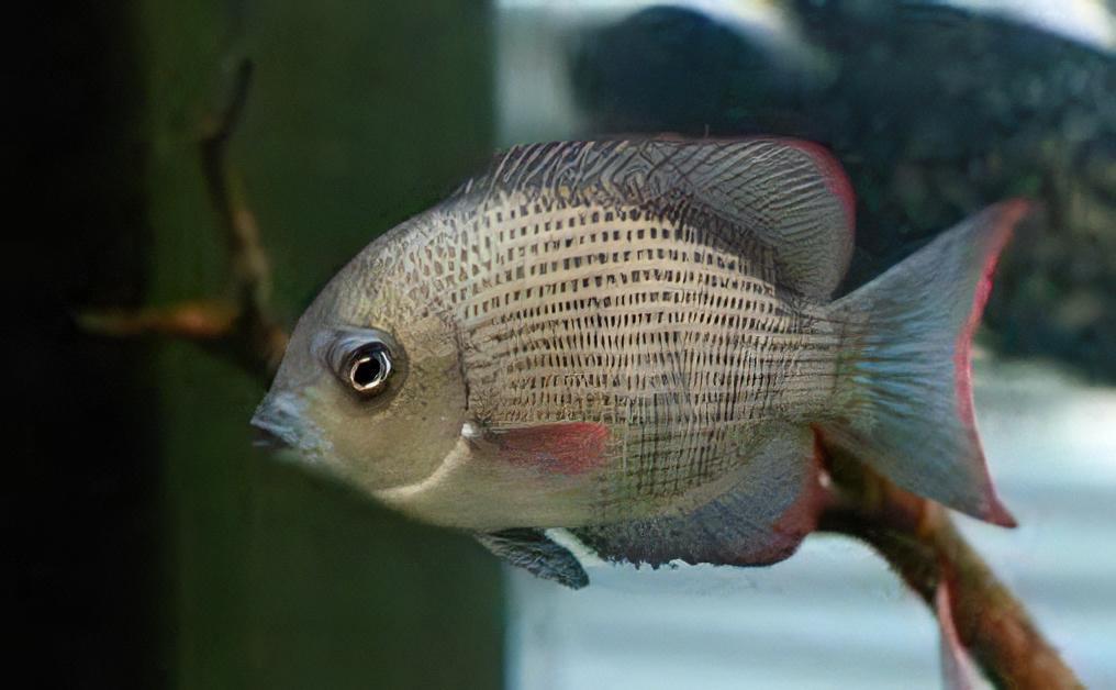 Pinstripe Damba Paretroplus Menarambo Madagascar Cichlid 5cm - Real Aquatics