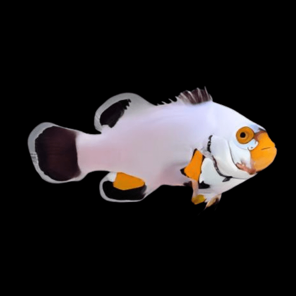Platinum Clownfish Amphiprion Percula - Real Aquatics