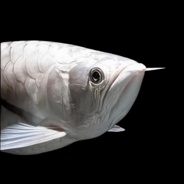 Platinum Silver Arowana Osteoglossum Bicirrhosum 30cm - Real Aquatics