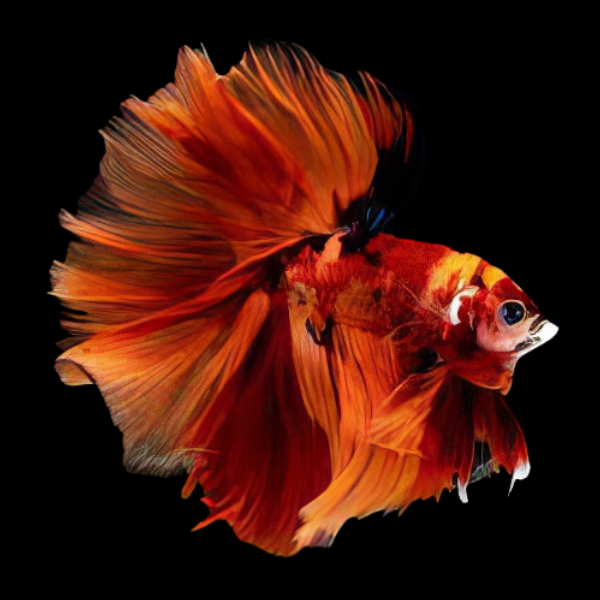 Premium Betta Male Double Tail Nemo 3cm - Real Aquatics