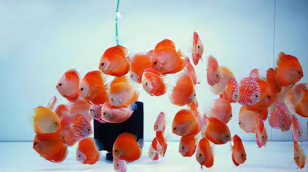 Red Melon Discus - Real Aquatics