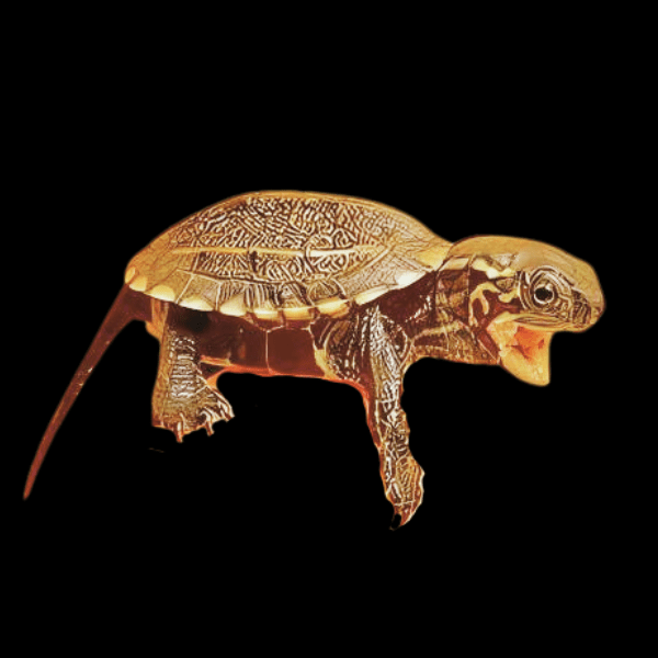 Reeves Chinese Pond Turtle Mauremys Reevesii Juvenile 5cm - Real Aquatics